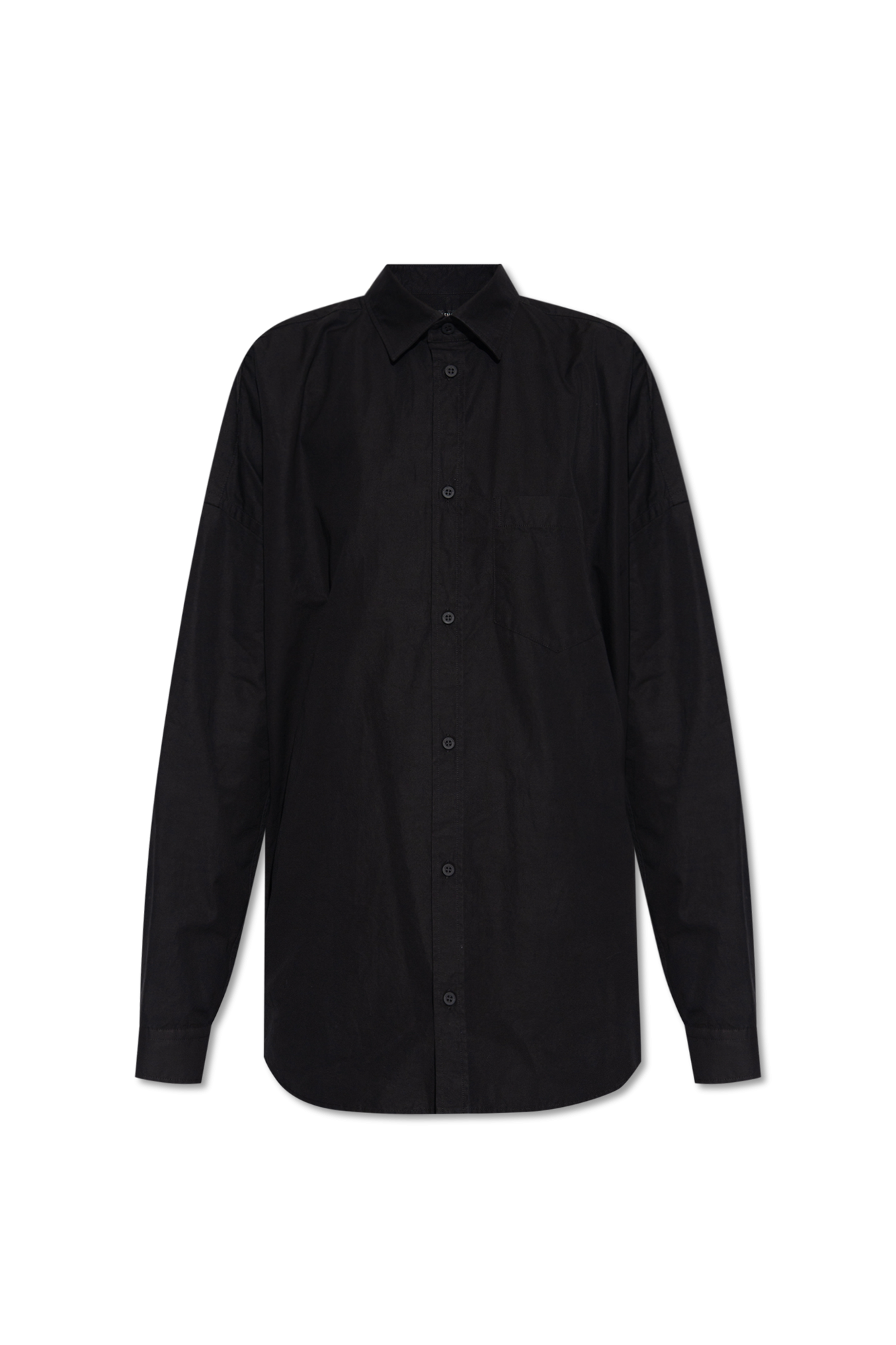 Balenciaga logo store button down